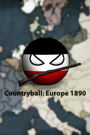 Countryball: Europe 1890 poszter