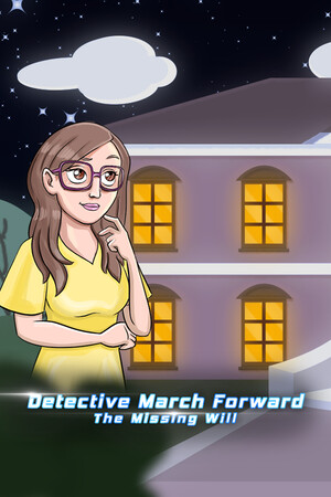 Detective March Forward - The Missing Will poszter