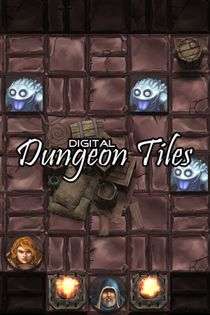 Digital Dungeon Tiles poszter