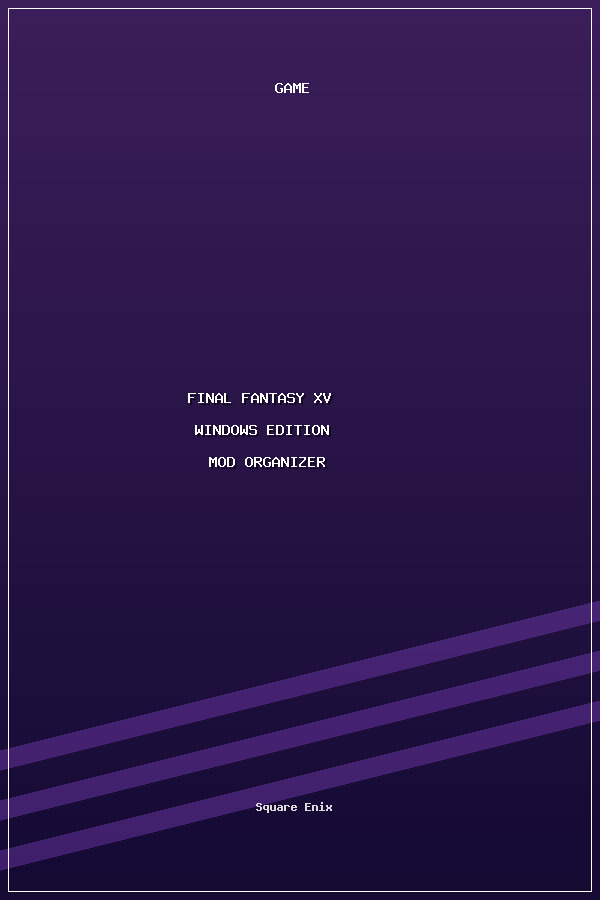 FINAL FANTASY XV WINDOWS EDITION MOD ORGANIZER poszter