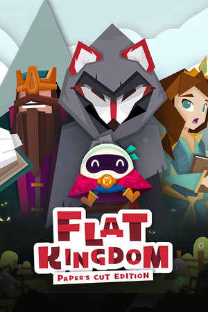 Flat Kingdom Paper's Cut Edition poszter