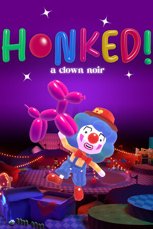 Honked: a clown noir poszter