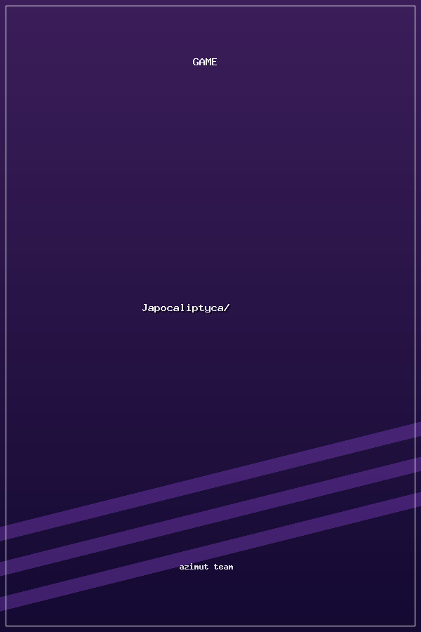 Japocaliptyca/ Япокалиптика poszter