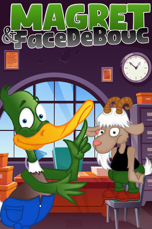 Magret & FaceDeBouc  "The buddy-buddy case" poszter