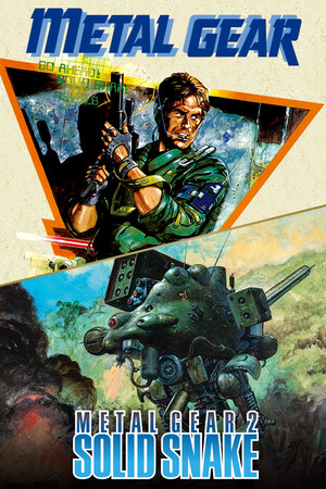 METAL GEAR & METAL GEAR 2: Solid Snake poszter