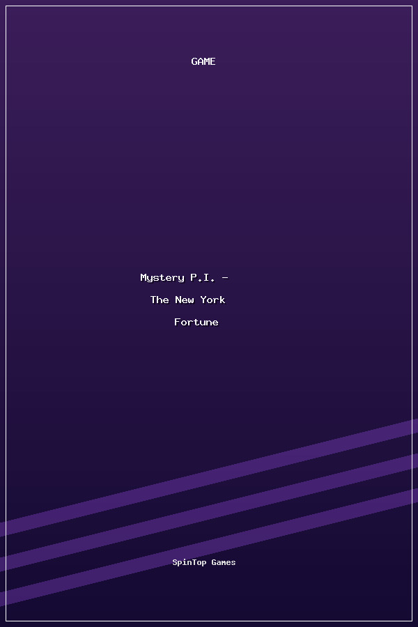 Mystery P.I.™ - The New York Fortune poszter