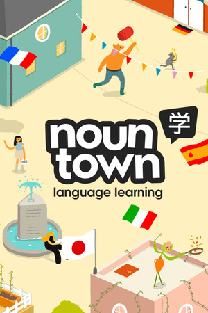 Noun Town Language Learning poszter