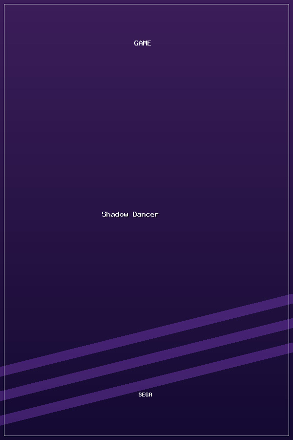 Shadow Dancer™ poszter