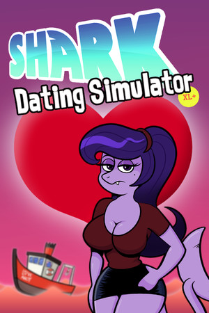 Shark Dating Simulator XL+ poszter