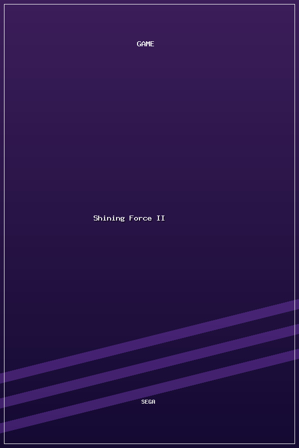 Shining Force II poszter