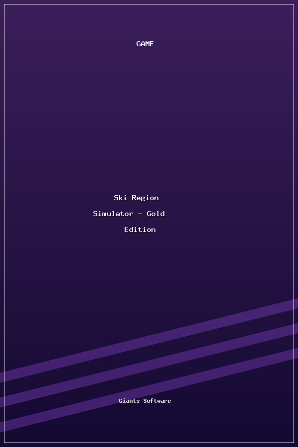 Ski Region Simulator - Gold Edition poszter