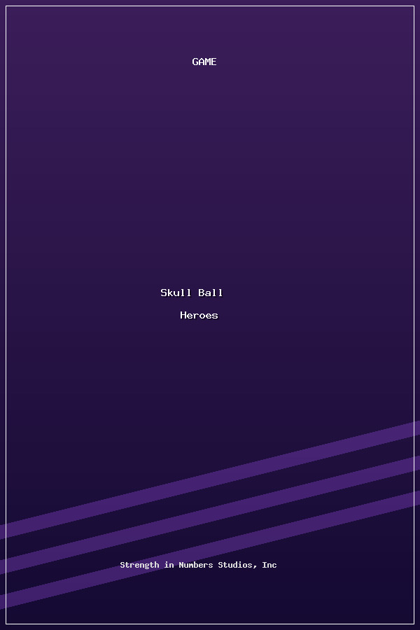 Skull Ball Heroes poszter