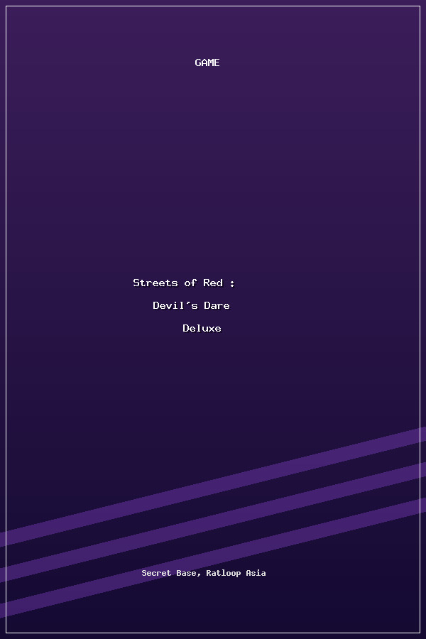 Streets of Red : Devil's Dare Deluxe poszter