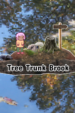 Tree Trunk Brook poszter