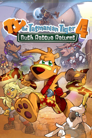 TY the Tasmanian Tiger 4 poszter