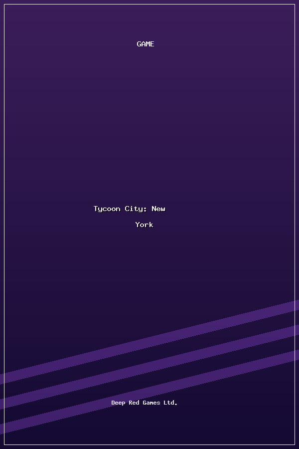 Tycoon City: New York poszter