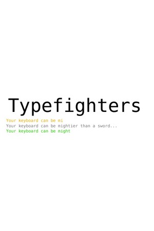 Typefighters (Steam Edition) poszter