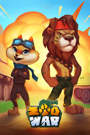 Zoo War: Free Online Tank War & Military Game poszter