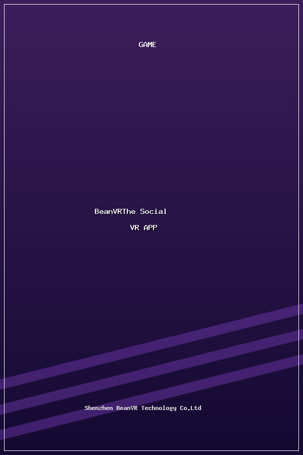 BeanVR—The Social VR APP poszter
