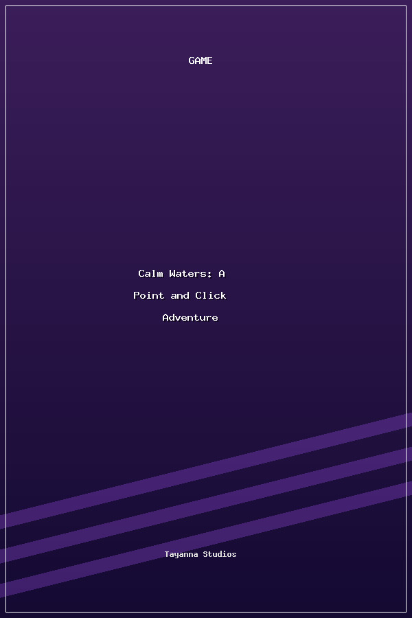 Calm Waters: A Point and Click Adventure poszter