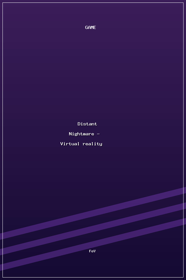 Distant Nightmare - Virtual reality poszter