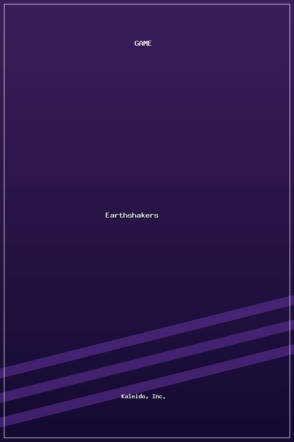 Earthshakers poszter