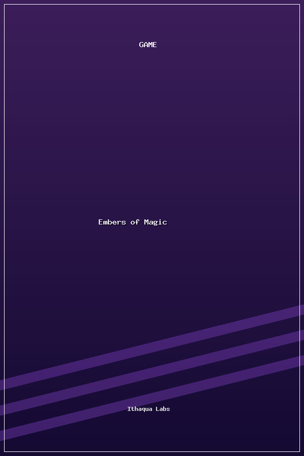 Embers of Magic poszter