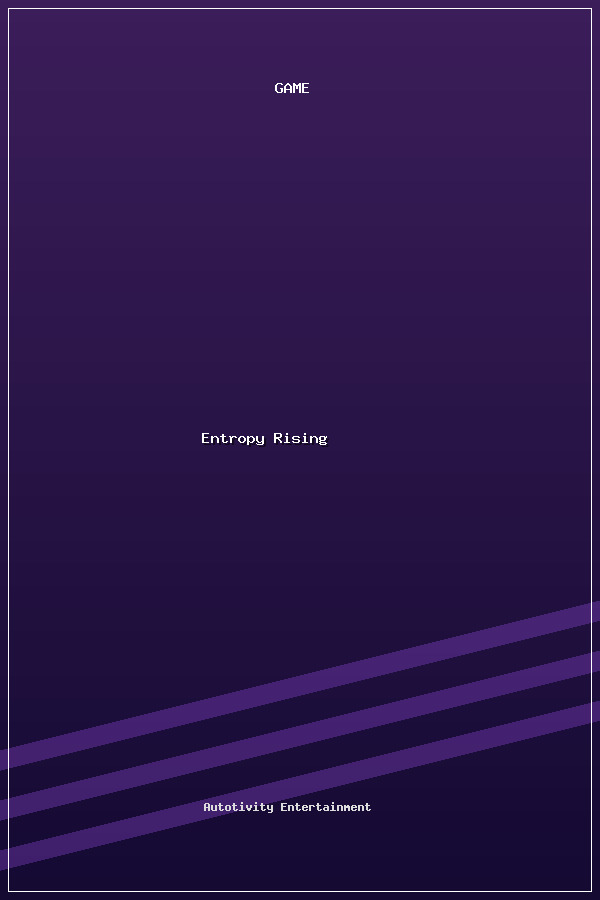 Entropy Rising poszter