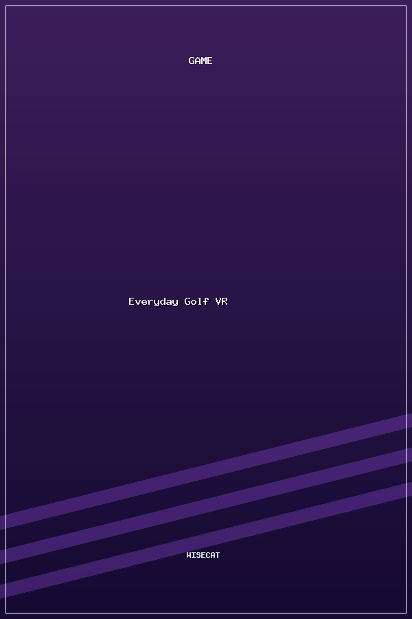 Everyday Golf VR poszter