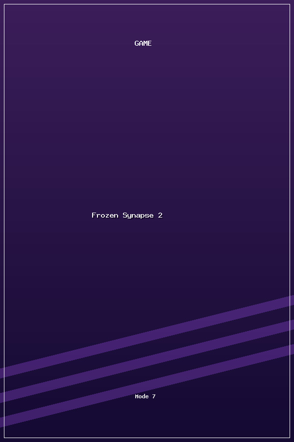 Frozen Synapse 2 poszter