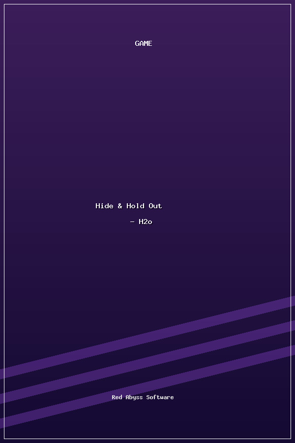 Hide & Hold Out - H2o poszter