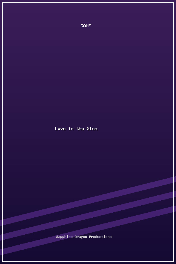 Love in the Glen poszter
