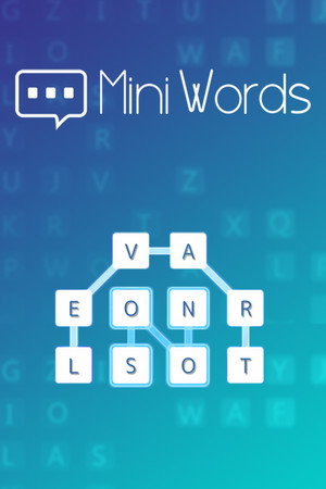 Mini Words - minimalist puzzle poszter