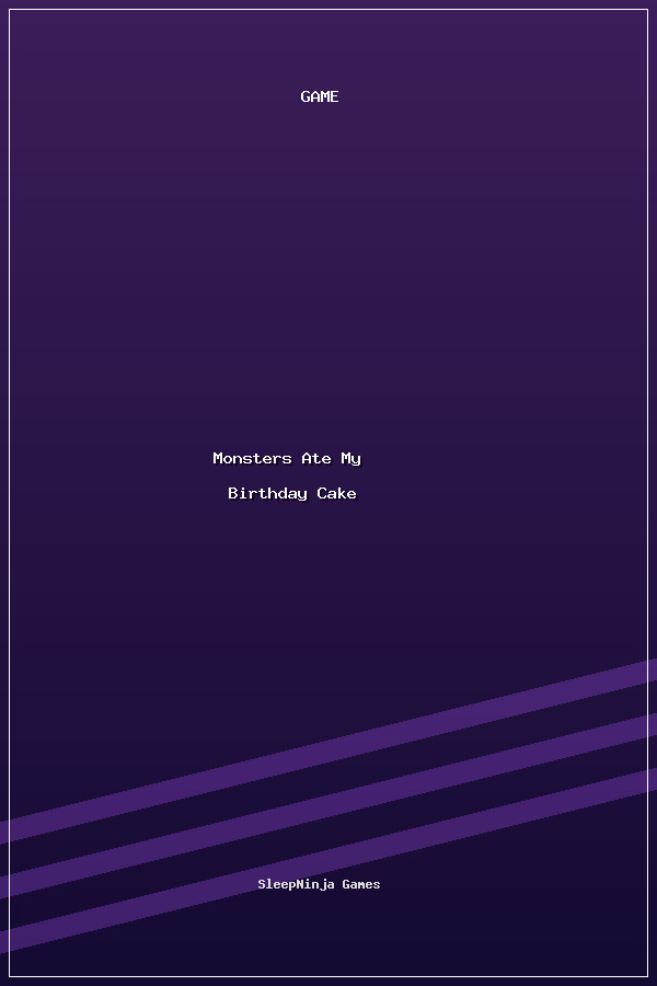 Monsters Ate My Birthday Cake poszter