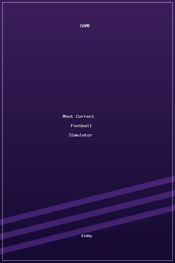 Most Correct Football Simulator poszter