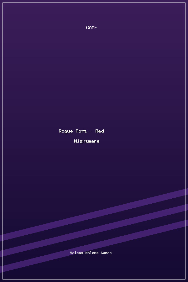 Rogue Port - Red Nightmare poszter