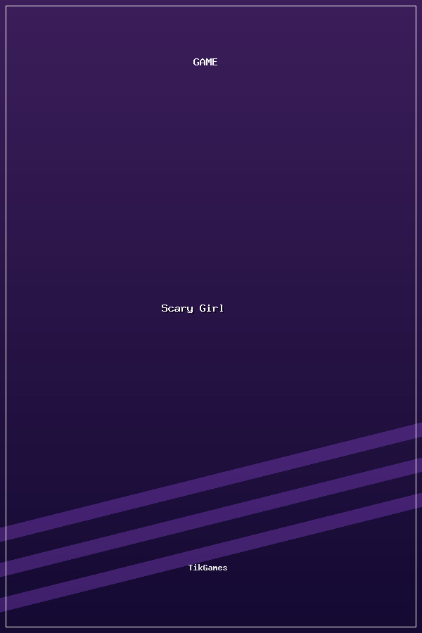Scary Girl poszter