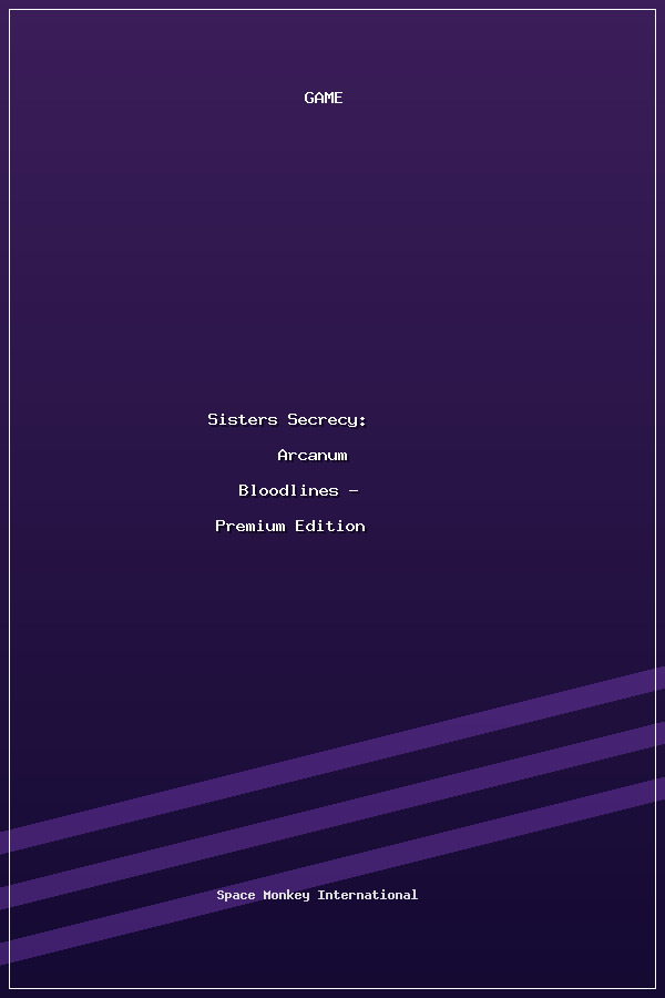 Sister’s Secrecy: Arcanum Bloodlines - Premium Edition poszter