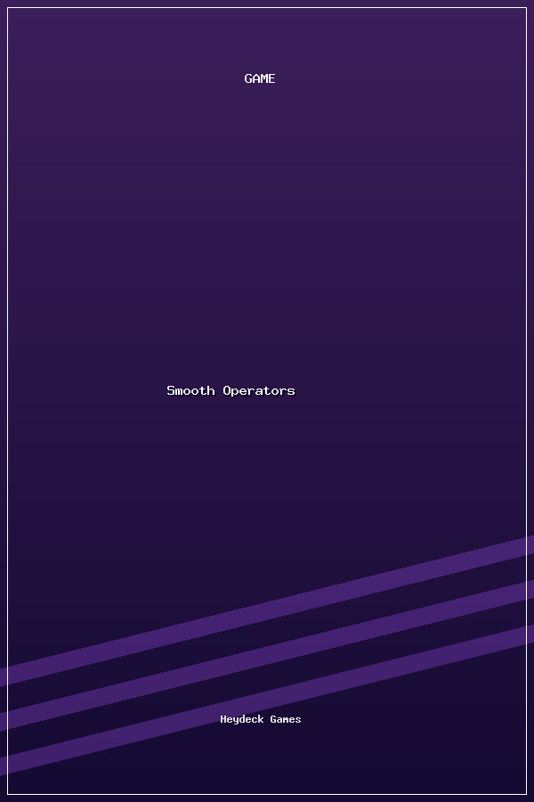 Smooth Operators poszter