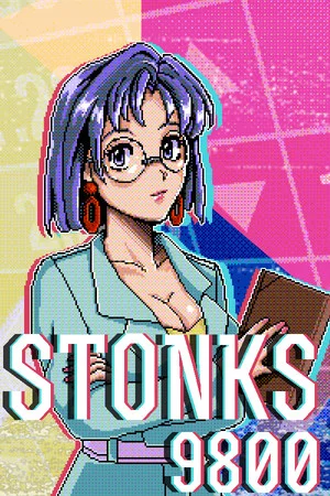 STONKS-9800: Stock Market Simulator poszter