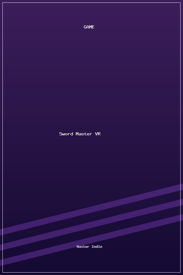 Sword Master VR poszter