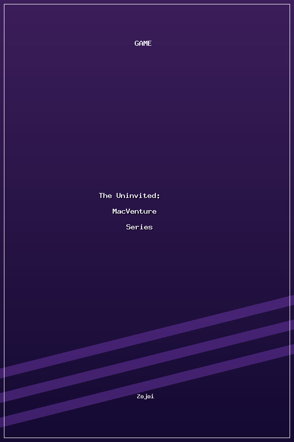 The Uninvited: MacVenture Series poszter