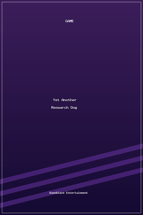 Yet Another Research Dog poszter