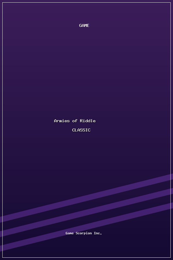 Armies of Riddle CLASSIC poszter