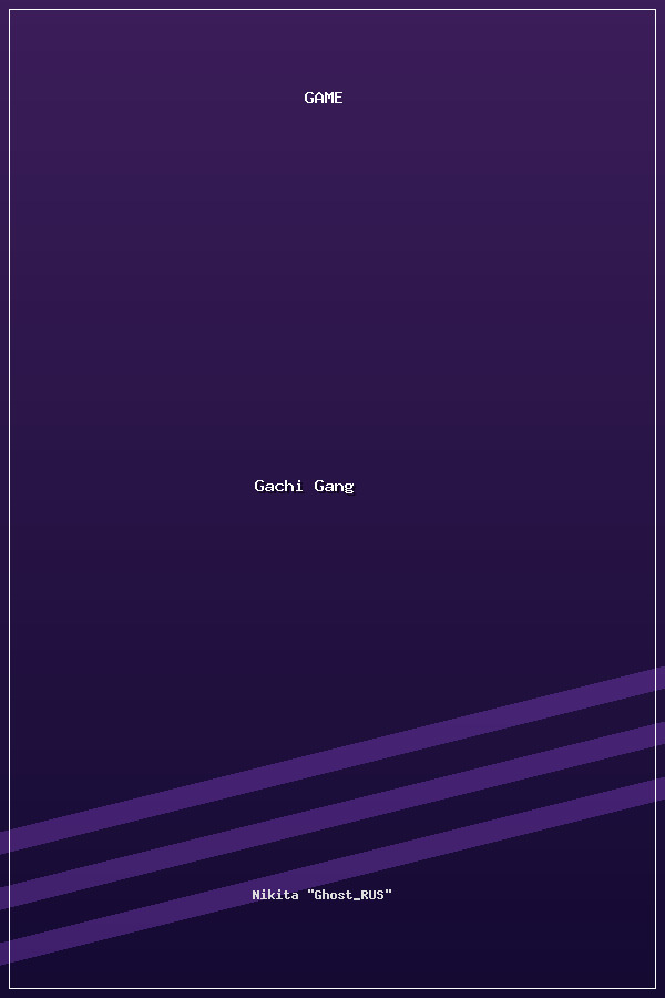Gachi Gang poszter