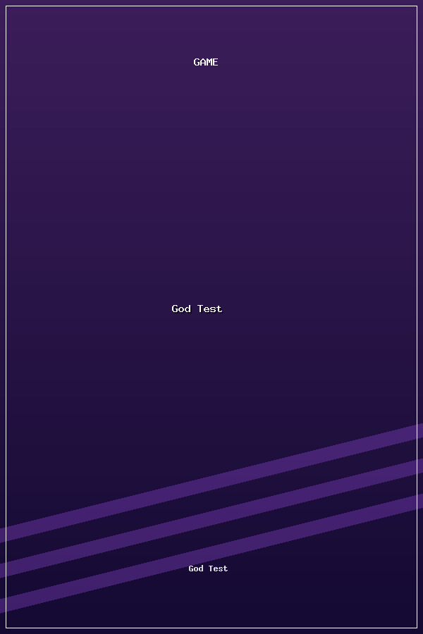 God Test poszter
