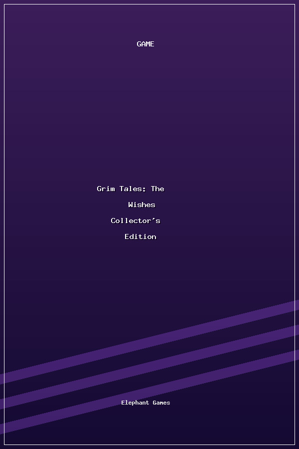 Grim Tales: The Wishes Collector's Edition poszter