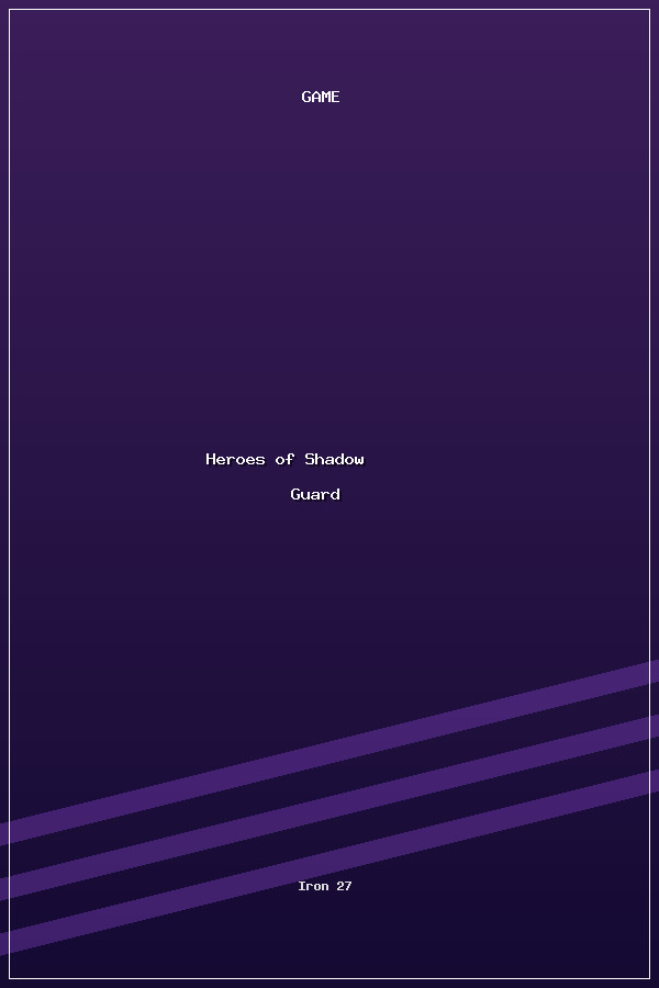 Heroes of Shadow Guard poszter