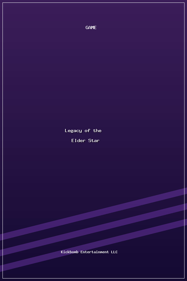Legacy of the Elder Star poszter