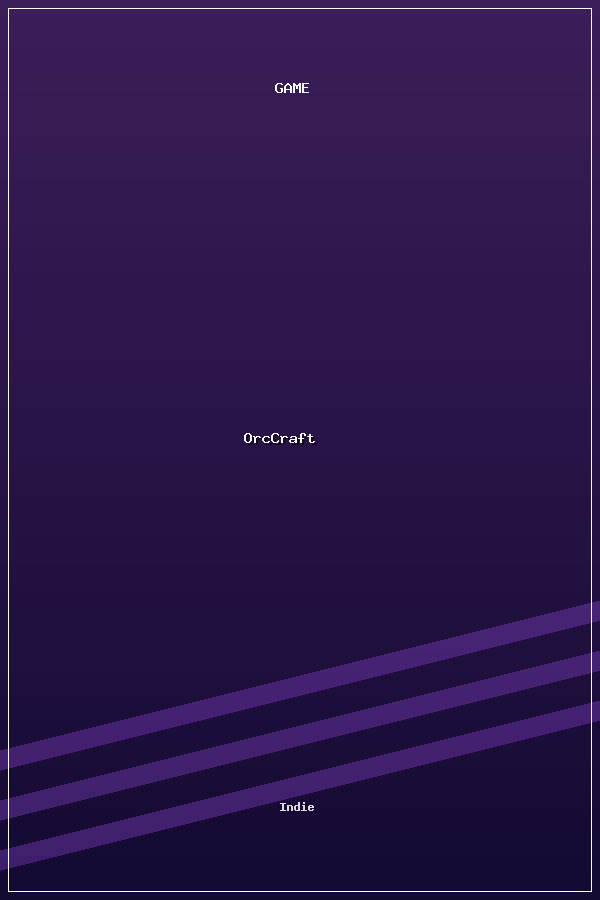 OrcCraft poszter